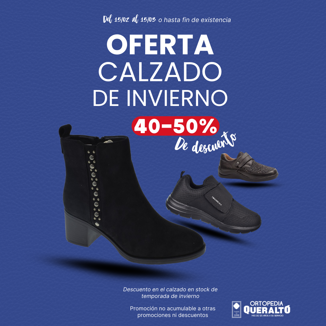 👢 Calzado de invierno con hasta un 50% de descuento ❄️