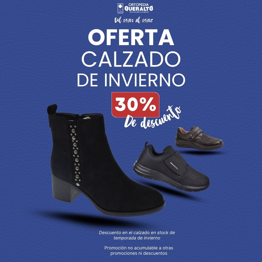👢 Calzado de invierno: confort y estilo con un 30% de descuento ❄️✨